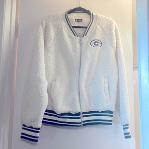 Green Bay Packers Sherpa Jacket NWOT Large